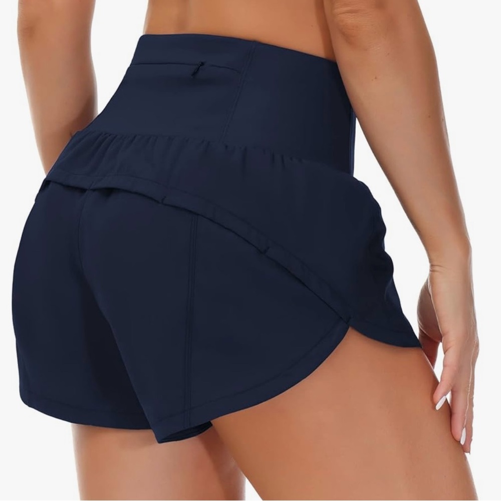 The Gym People high-rise running shorts